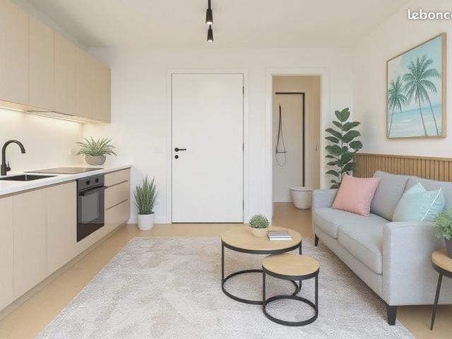 Studio 1 pièce 22 m²