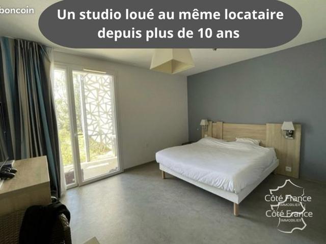 Studio 1 pièce 22 m²