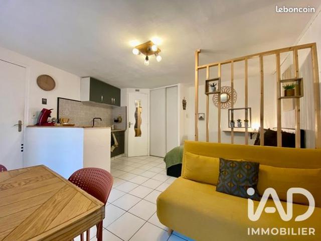 Studio 1 pièce 22 m²