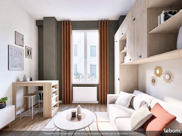 Studio 1 pièce 22 m²