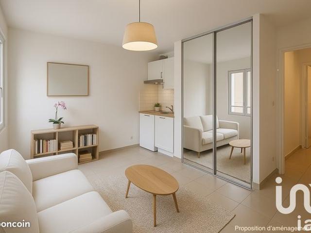 Studio 1 pièce 22 m²