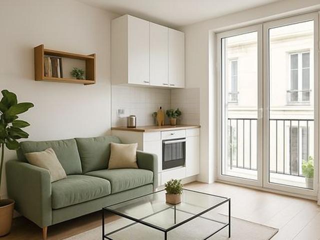Studio 1 pièce 27 m²