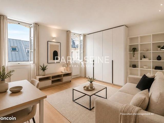 Studio 1 pièce 27 m²