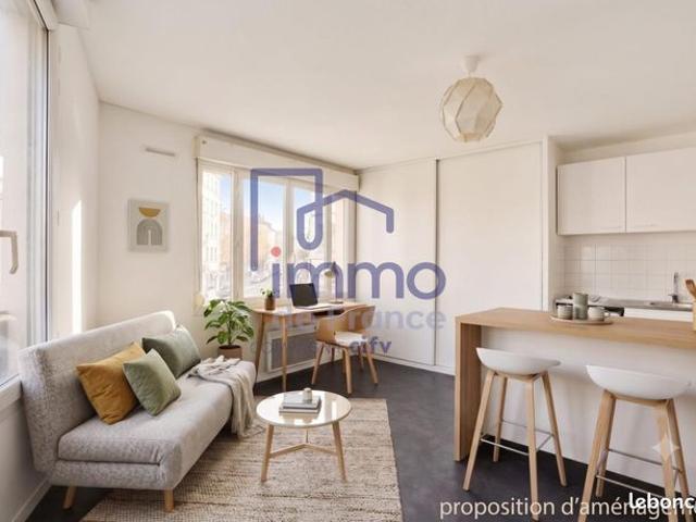 Studio 1 pièce 27 m²
