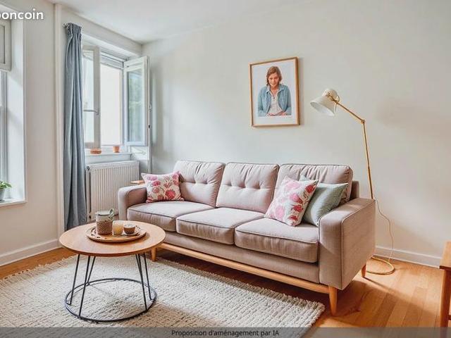 Studio 1 pièce 24 m²