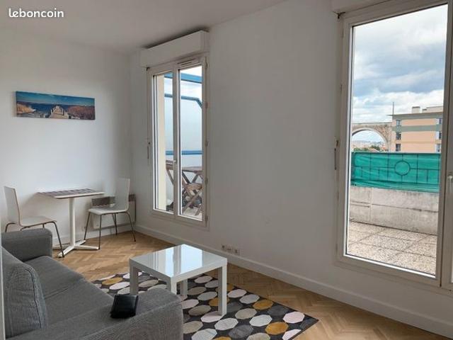 Studio 1 pièce 24 m²