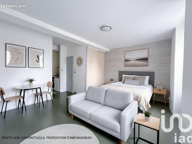 Studio 1 pièce 24 m²