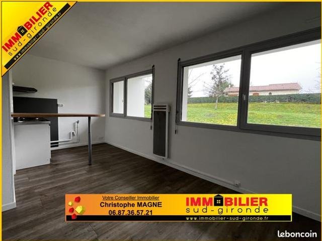 Studio 1 pièce 24 m²