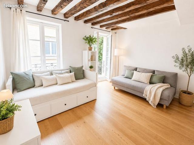 Studio 1 pièce 24 m²