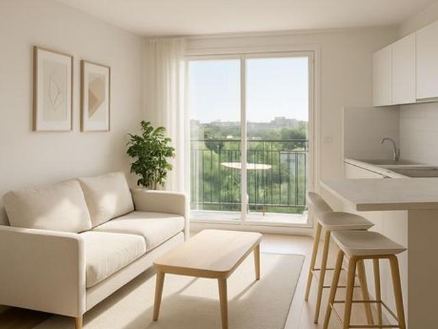 Studio 1 pièce 24 m²