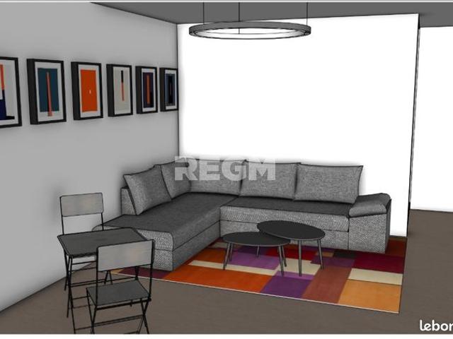 Studio 1 pièce 24 m²