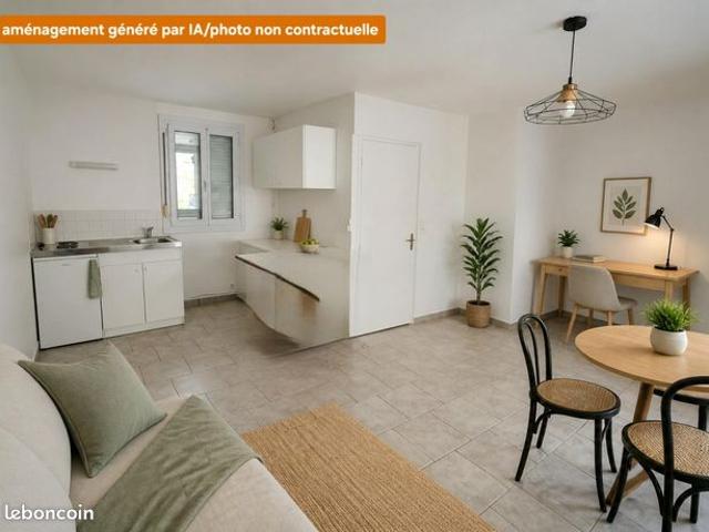 Studio 1 pièce 25 m²