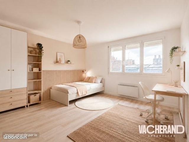 Studio 1 pièce 25 m²