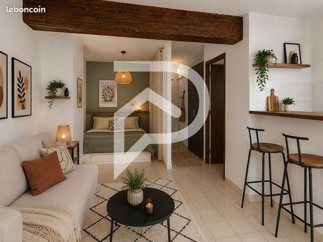 Studio 1 pièce 25 m²