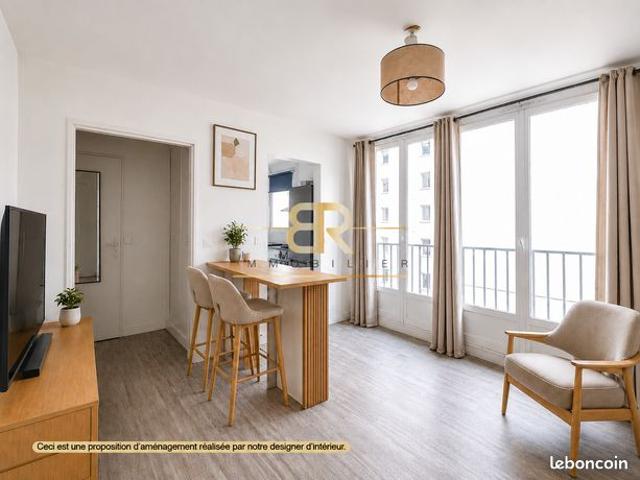 Studio 1 pièce 26 m²