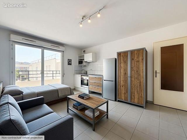 Studio 1 pièce 26 m²