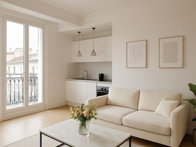 Studio 1 pièce 26 m²