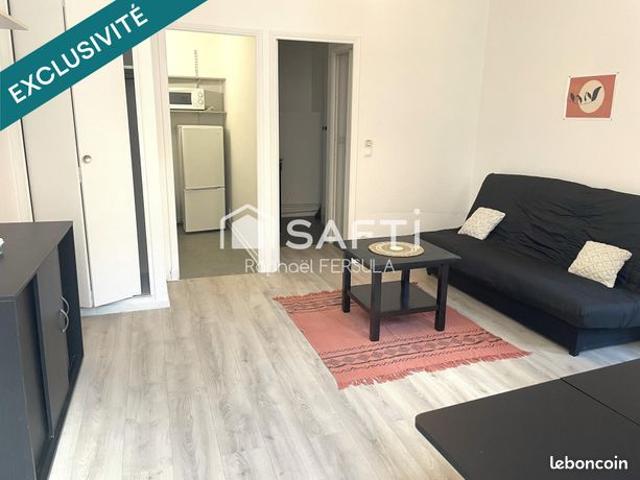 Studio 1 pièce 26 m²