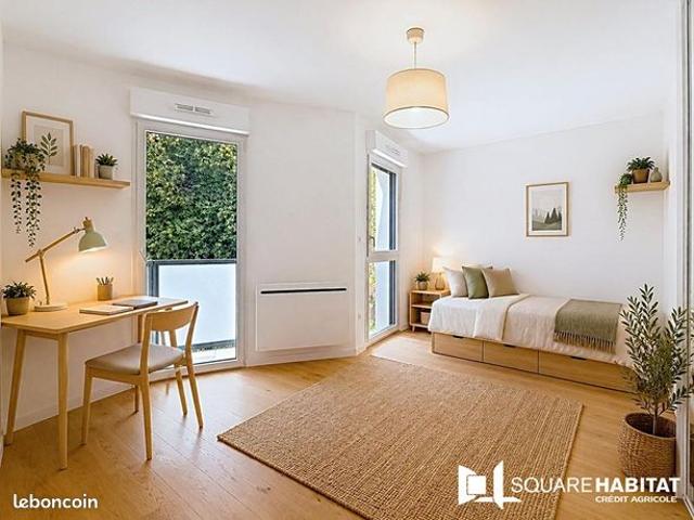 Studio 1 pièce 26 m²