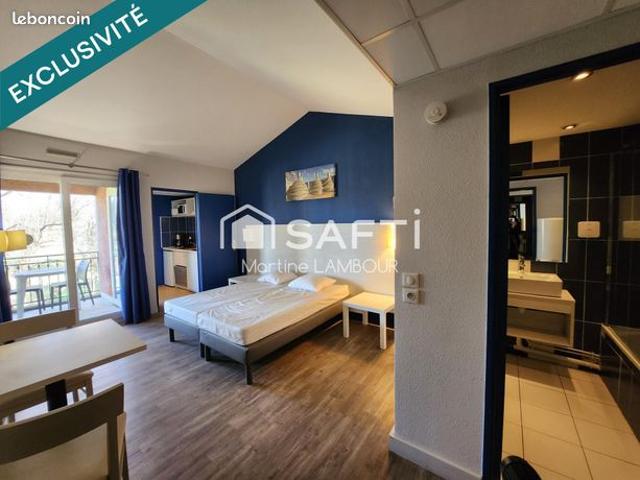 Studio 1 pièce 26 m²