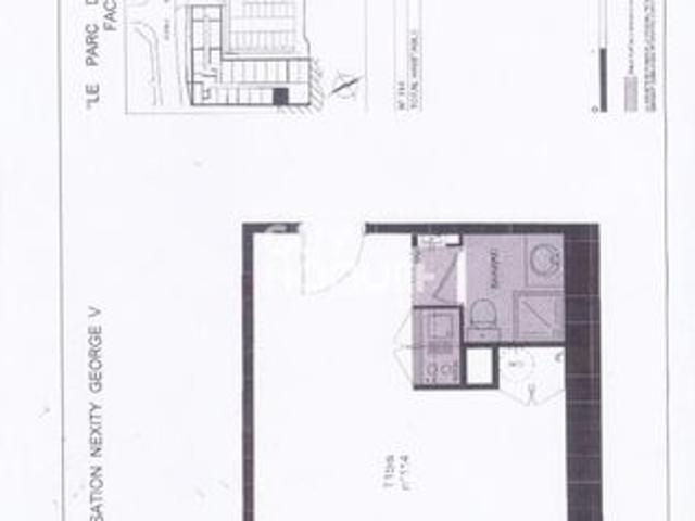 Studio 1 pièce 26 m²