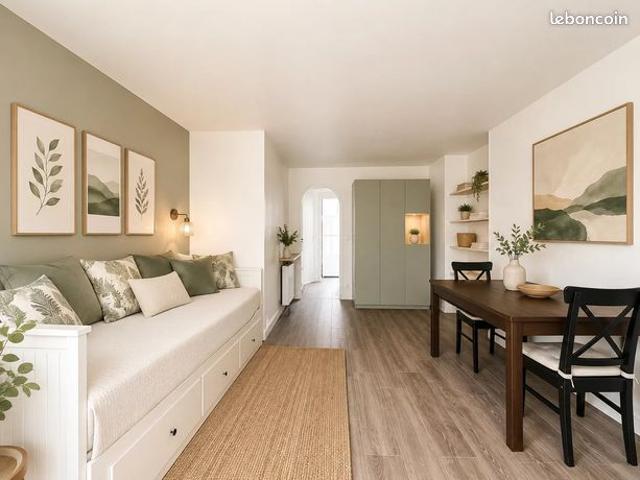 Studio 1 pièce 26 m²