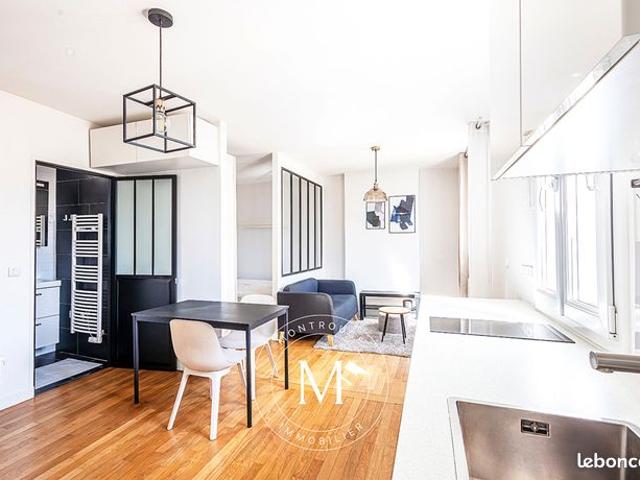 Studio 1 pièce 28 m²
