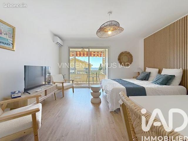Studio 1 pièce 28 m²