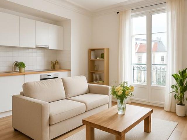 Studio 1 pièce 28 m²