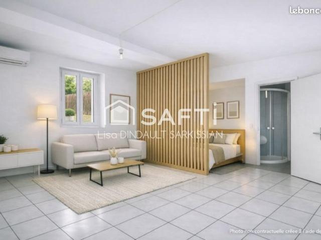 Studio 1 pièce 29 m²
