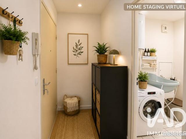 Studio 1 pièce 29 m²