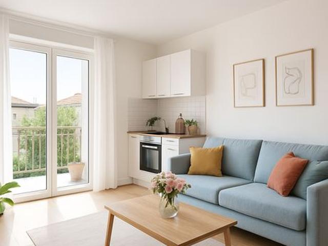 Studio 1 pièce 29 m²