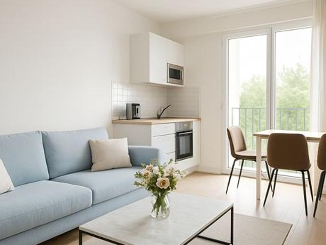 Studio 1 pièce 33 m²