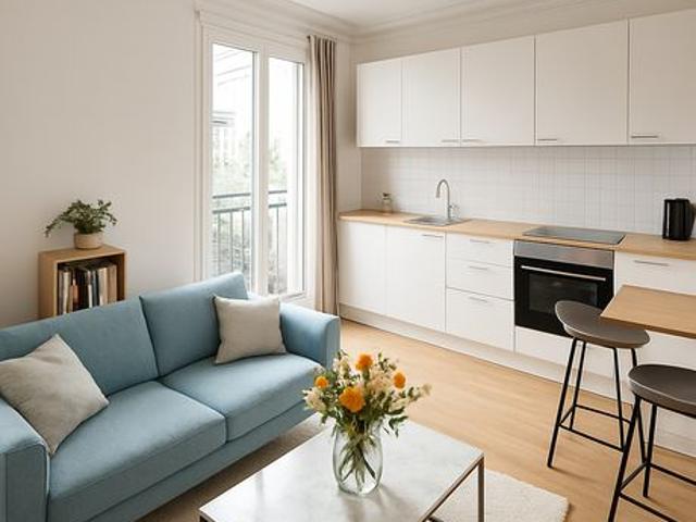 Studio 1 pièce 30 m²