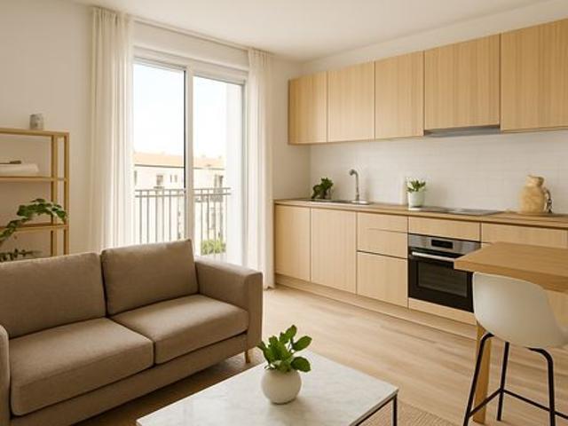 Studio 1 pièce 31 m²