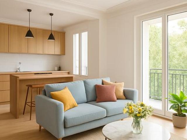 Studio 1 pièce 31 m²