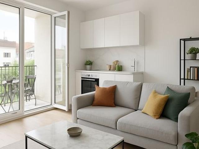 Studio 1 pièce 32 m²