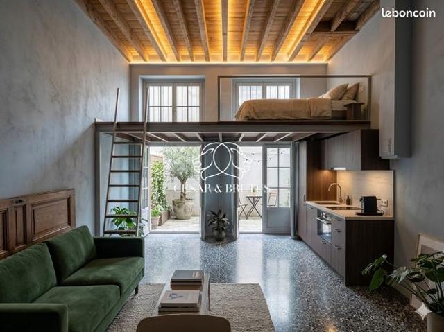 Studio 1 pièce 32 m²