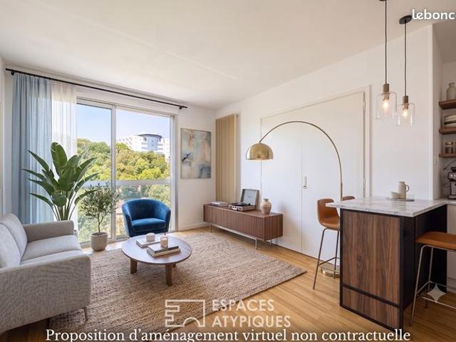Studio 1 pièce 32 m²