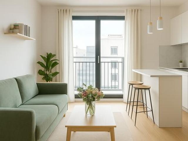 Studio 1 pièce 34 m²