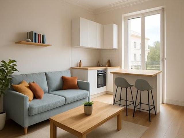 Studio 1 pièce 34 m²