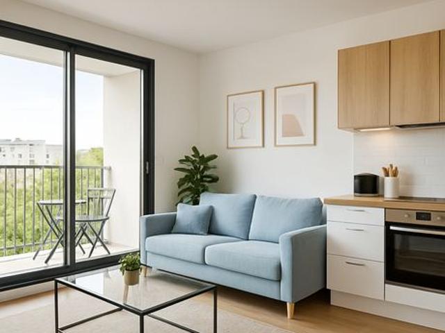 Studio 1 pièce 36 m²