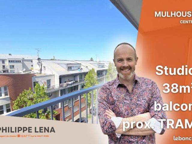 Studio 1 pièce 38 m²