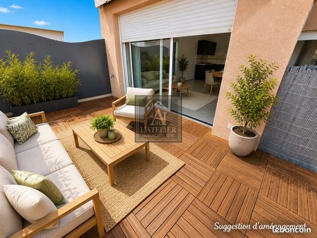 Studio 1 pièce 38 m²