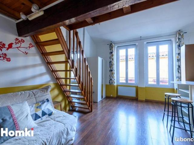 Studio 1 pièce 38 m²