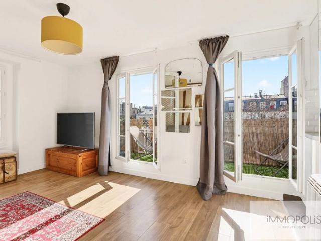 Studio 20 m² environ avec une terrasse de 6,8 m²: Vues dégagées !
