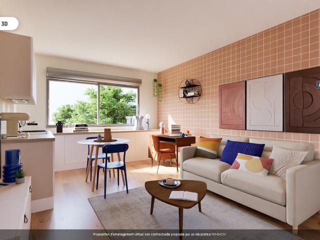 Studio 22 m2 gradignan