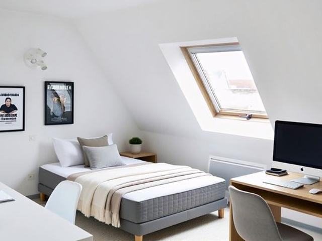 Studio 23,2M2 30m2 au sol Centre Strabourg Dernier Etage Lumineux