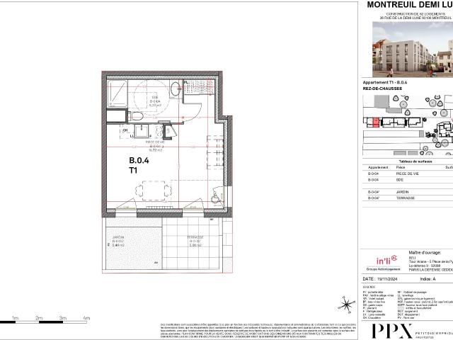 Studio · 24.94 m²