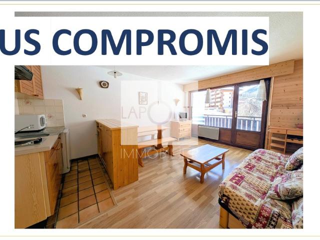 Studio 25,79m2 à Saint Jean de Sixt
